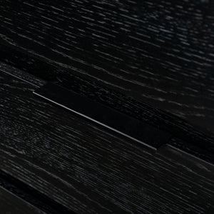 Safavieh Titus 6-drawer Stacked Dresser - Stylish Solid Wood Storage Solution For Modern Bedrooms And Homes Black Wood ,Metal Sfv2199b