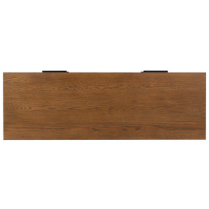 Safavieh TITUS 6 Drawer Stacked Dresser - Modern Elegance with Durable Design for Stylish Bedroom Storage Medium Oak SFV2199C