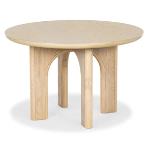 Safavieh Olivetta Round Wood Dining Table - Cozy Centerpiece For Memorable Family Meals & Gatherings Oak Wood Sfv2201a-2bx