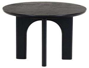 Safavieh Olivetta Round Wood Dining Table - Cozy Centerpiece For Memorable Family Meals & Gatherings Black Wood Sfv2201b-2bx