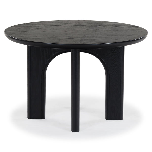 Safavieh Olivetta Round Wood Dining Table - Cozy Centerpiece For Memorable Family Meals & Gatherings Black Wood Sfv2201b-2bx