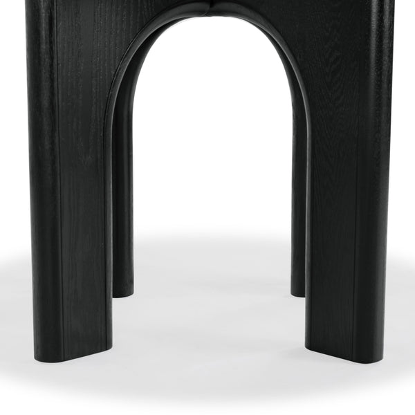 Safavieh Olivetta Round Wood Dining Table - Cozy Centerpiece For Memorable Family Meals & Gatherings Black Wood Sfv2201b-2bx