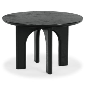 Safavieh Olivetta Round Wood Dining Table - Cozy Centerpiece For Memorable Family Meals & Gatherings Black Wood Sfv2201b-2bx