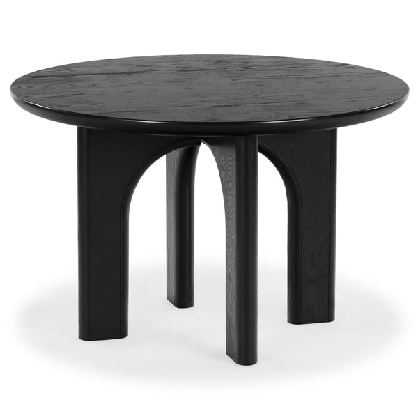 Safavieh Olivetta Round Wood Dining Table - Cozy Centerpiece For Memorable Family Meals & Gatherings Black Wood Sfv2201b-2bx