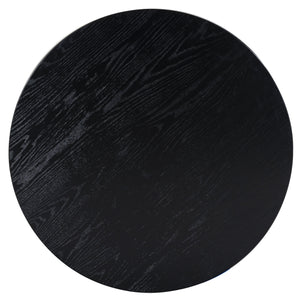 Safavieh Olivetta Round Wood Dining Table - Cozy Centerpiece For Memorable Family Meals & Gatherings Black Wood Sfv2201b-2bx