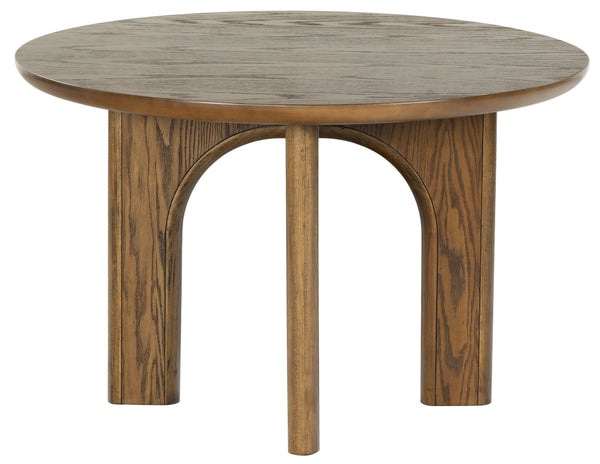 Safavieh Olivetta Round Wood Dining Table - Cozy Centerpiece For Memorable Family Meals & Gatherings Medium Oak Wood Sfv2201c-2bx