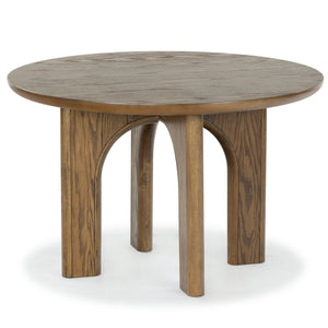 Safavieh Olivetta Round Wood Dining Table - Cozy Centerpiece For Memorable Family Meals & Gatherings Medium Oak Wood Sfv2201c-2bx