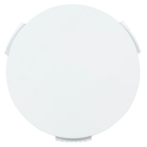 Safavieh Liabella Round Wood Accent Table - Elegant Design For Stylish Living Spaces And Timeless Décor White Manufactured Wood ,Unsaturated Polyester Resin Sfv2202a