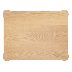 Safavieh Shelbie 1 Drawer Reeded Nightstand - Elegant Bedroom Storage Solution With Sophisticated Style Oak Wood ,Polyester Resin Drawer Fronts Sfv2204a