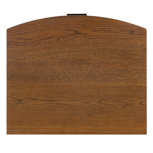 Safavieh Shelbie 3 Drawer Reeded Nightstand - Elegant Oak Design With Modern Accents For Any Bedroom Decor Medium Oak ,Black Wood ,Polyester Resin Drawer Fronts ,Metal Sfv2206c