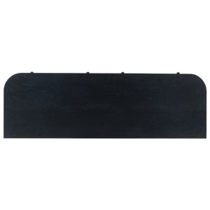 Safavieh Shelbie 6 Drawer Reeded Dresser - Elegant Oak Design With Unique Texture And Sturdy Construction Black ,Black Wood ,Polyester Resin Drawer Fronts ,Metal Sfv2207b