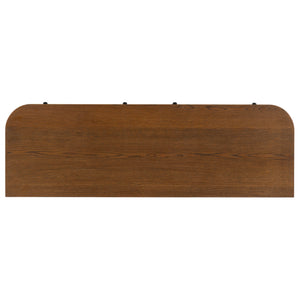 Safavieh Shelbie 6 Drawer Reeded Dresser - Elegant Oak Design With Unique Texture And Sturdy Construction Medium Oak ,Black Wood ,Polyester Resin Drawer Fronts ,Metal Sfv2207c