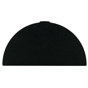 Safavieh Shelbie Reeded Half Moon Console Table – Elegant Design With Unique Drawer Fronts For Any Room Black ,Black Wood ,Polyester Resin Drawer Fronts ,Metal Sfv2208b