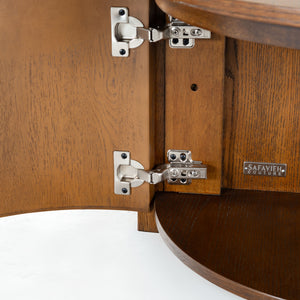 Safavieh Shelbie Reeded Oval Coffee Table - Elegant Wood Design For Stylish Living Room Décor And Functionality Medium Oak Wood ,Polyester Resin Drawer Fronts Sfv2209c