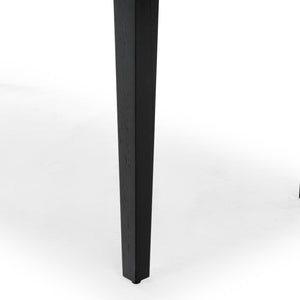 Safavieh Shelbie 1 Drawer Reeded Desk - Elegant Modern Design With Stylish Accents For Your Workspace Black ,Black Wood ,Polyester Resin Drawer Fronts ,Metal Sfv2211b