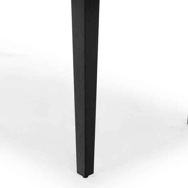 Safavieh Shelbie 1 Drawer Reeded Desk - Elegant Modern Design With Stylish Accents For Your Workspace Black ,Black Wood ,Polyester Resin Drawer Fronts ,Metal Sfv2211b