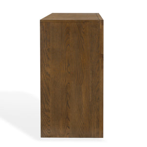 Darnell Wood 3-Drawer Sideboard With Ample Storage And Timeless Grain For Living Or Dining Rooms