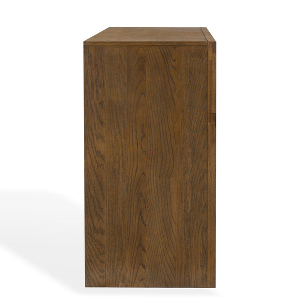 Darnell Wood 3-Drawer Sideboard With Ample Storage And Timeless Grain For Living Or Dining Rooms