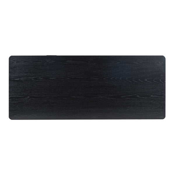 Safavieh Jaylessa Wood 2 Drawer Desk - Elegant, Functional Design For Stylish Workspaces And Organized Essentials Black Wood ,98% ,Metal ,2% Sfv2217b