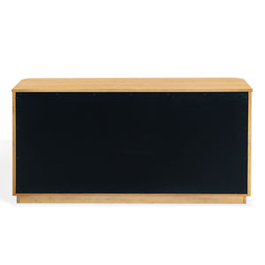 Barrymore Reeded 6-Drawer Dresser With Metal Accents — Timeless Wood Grain, Spacious Smooth Drawers