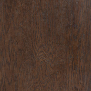 Frederick Two-Drawer Wood Nightstand With Metal Accents, Smooth-Glide Storage & Timeless Grain Finish