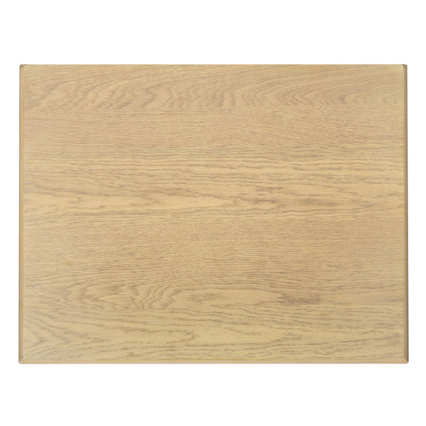 Trevor Modern 3-Drawer Wood Nightstand With Metal Accents, Smooth-Glide Storage & Compact Design