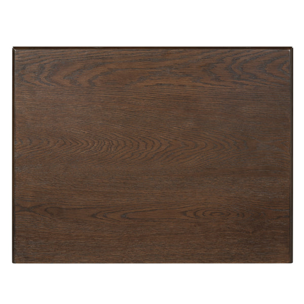 Trevor Modern 3-Drawer Wood Nightstand With Metal Accents, Smooth-Glide Storage & Compact Design