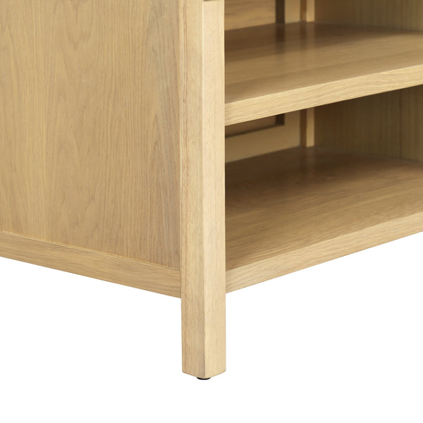 Haylie Modern 1-Drawer Wood Nightstand With Metal Base, Smooth-Glide Drawer & Durable Finish