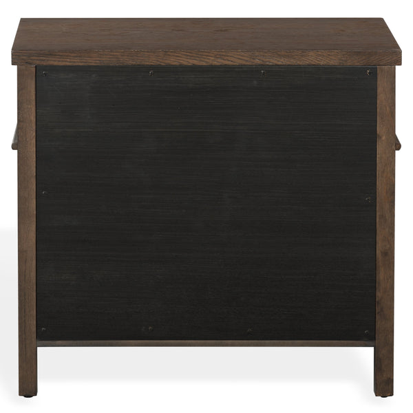 Haylie Modern 1-Drawer Wood Nightstand With Metal Base, Smooth-Glide Drawer & Durable Finish