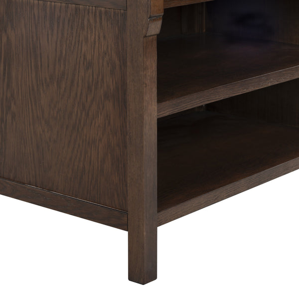 Haylie Modern 1-Drawer Wood Nightstand With Metal Base, Smooth-Glide Drawer & Durable Finish