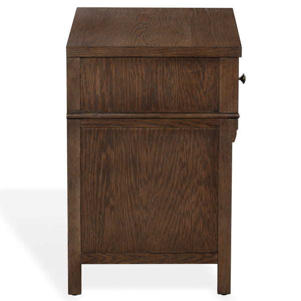 Haylie Modern 1-Drawer Wood Nightstand With Metal Base, Smooth-Glide Drawer & Durable Finish