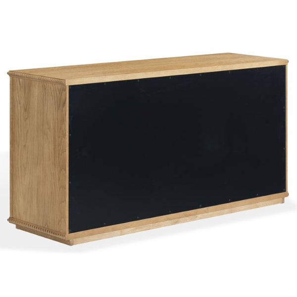 Safavieh Octavian Rope Carved Wood Dresser with Brown Oak Finish for Primary Bedroom Storage SFV2234A