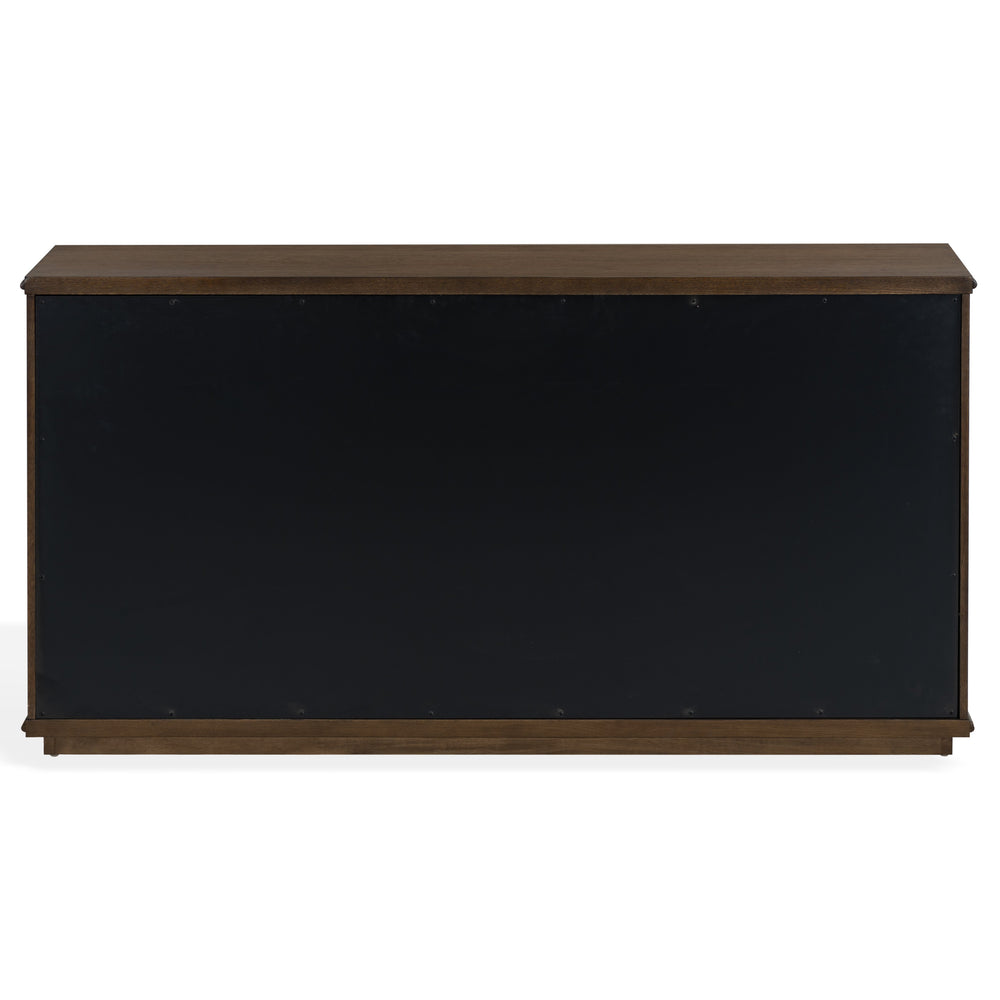 Octavian Rope-Detail Wood Dresser With Metal Accents — Solid Craftsmanship, Generous Storage, 66" W