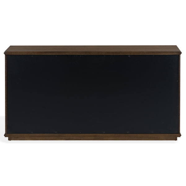 Octavian Rope-Detail Wood Dresser With Metal Accents — Solid Craftsmanship, Generous Storage, 66" W