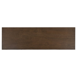 Octavian Rope-Detail Wood Dresser With Metal Accents — Solid Craftsmanship, Generous Storage, 66" W