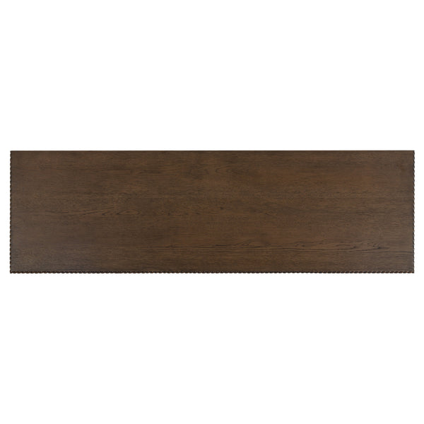 Octavian Rope-Detail Wood Dresser With Metal Accents — Solid Craftsmanship, Generous Storage, 66" W