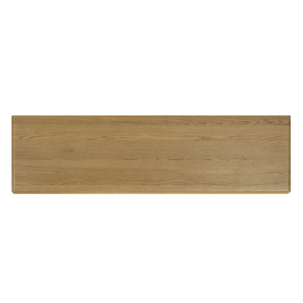 Safavieh Alanna Hand-Carved Solid Wood Six Drawer Dresser for Transitional Bedroom Storage Brown Oak SFV2237B