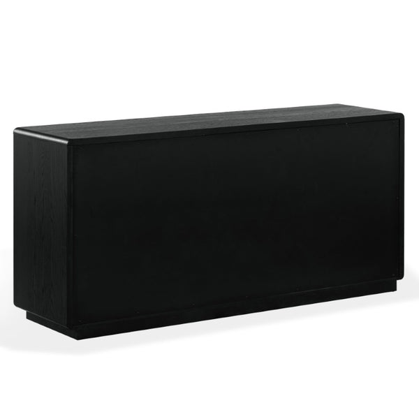 Safavieh Alanna Hand-Carved Solid Wood Six Drawer Dresser for Transitional Bedroom Storage Black SFV2237C