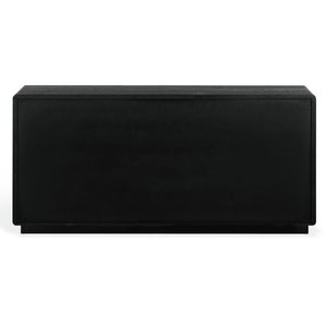 Safavieh Alanna Hand-Carved Solid Wood Six Drawer Dresser for Transitional Bedroom Storage Black SFV2237C
