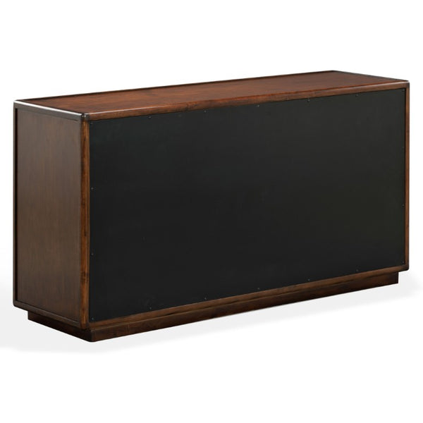 Safavieh Bellabrianna Six Drawer Wide Wood Dresser with Metal Hardware for Traditional Bedrooms Dark Cherry SFV2239A