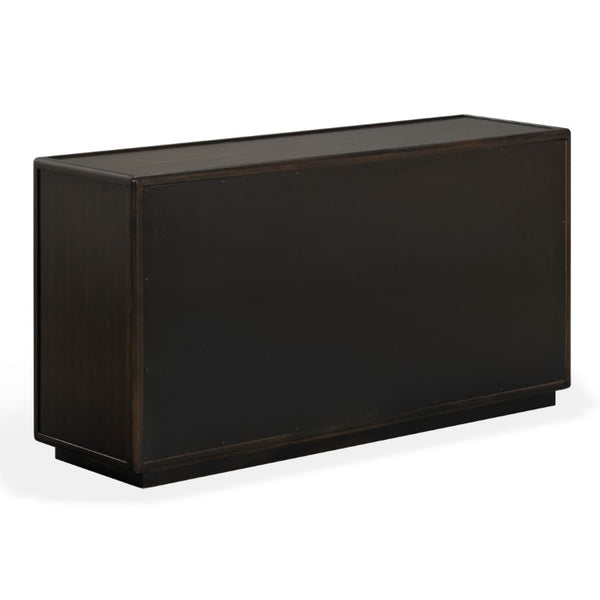 Safavieh Bellabrianna Six Drawer Wide Wood Dresser with Metal Hardware for Traditional Bedrooms Black SFV2239B
