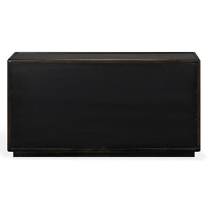 Safavieh Bellabrianna Six Drawer Wide Wood Dresser with Metal Hardware for Traditional Bedrooms Black SFV2239B
