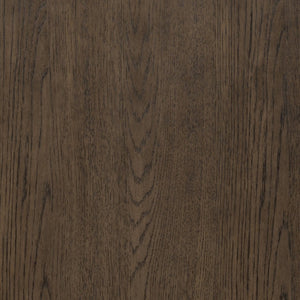 Safavieh Carmilla Six Drawer Dresser with Hammered Metal Hardware and Warm Oak Wood Finish Dark Brown Oak SFV2242B
