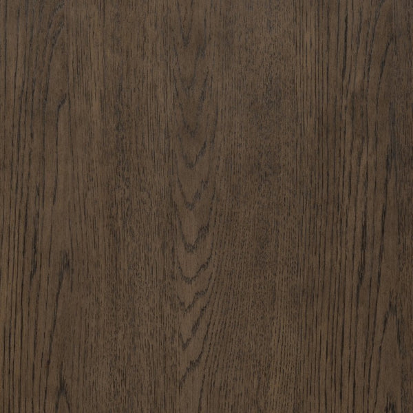 Safavieh Carmilla Six Drawer Dresser with Hammered Metal Hardware and Warm Oak Wood Finish Dark Brown Oak SFV2242B