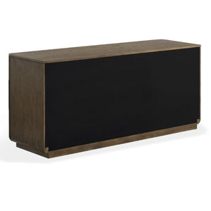 Safavieh Carmilla Six Drawer Dresser with Hammered Metal Hardware and Warm Oak Wood Finish Dark Brown Oak SFV2242B