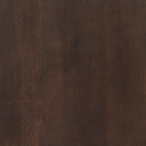 Safavieh Melissa Round 2 Drawer Solid Wood Nightstand Minimalist Bedside Storage Piece WALNUT SFV2245B