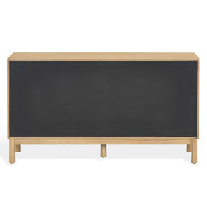 Safavieh Orion Six Drawer Wood and Metal Dresser for Modern Transitional Bedroom Storage Greige Oak SFV2247A