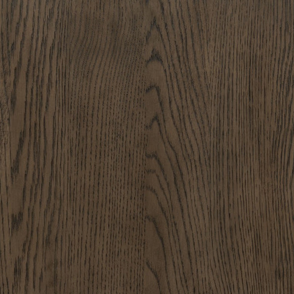 Safavieh Alysandria Travertine Stone Top Nightstand with Oak Base and Single Drawer Storage Dark Brown Oak SFV2254A