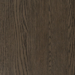 Safavieh Alysandria Natural Grain Wood Two Drawer Nightstand for Warm Transitional Bedrooms Dark Brown Oak SFV2255A