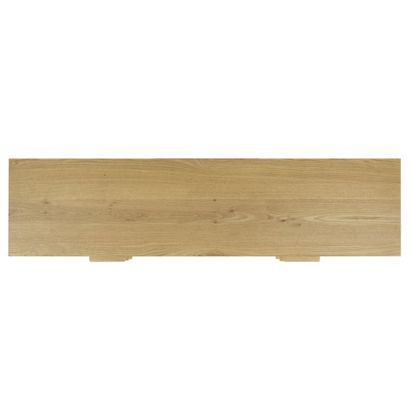 Safavieh Alysandria Six Drawer Wood Top Dresser with Rich Grain Finish for Bedroom Storage Brown Oak SFV2256B